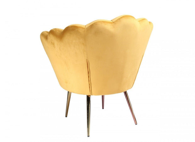 Golden Seashell Accent Chair - Home Décor & Things Are Us