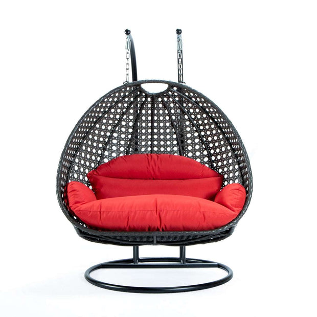 Hanging 2 Person Egg Swing Chair Red - Home Décor & Things Are Us