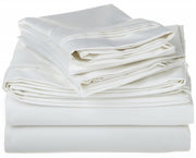 Egyptian Cotton 1500 Thread Count Solid Sheet Set King-White