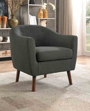 Home Elegance Lucille Accent Chair - Gray - Home Décor & Things Are Us