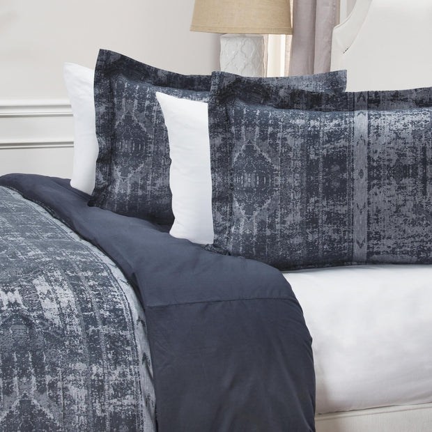 Indigo Queen 100% Cotton 300 Thread Count Washable Duvet Cover - Home Décor & Things Are Us