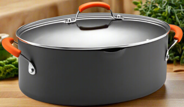 Rachael Ray Quart Nonstick Dishwasher Safe Covered Oval Pot - Home Décor & Things Are Us