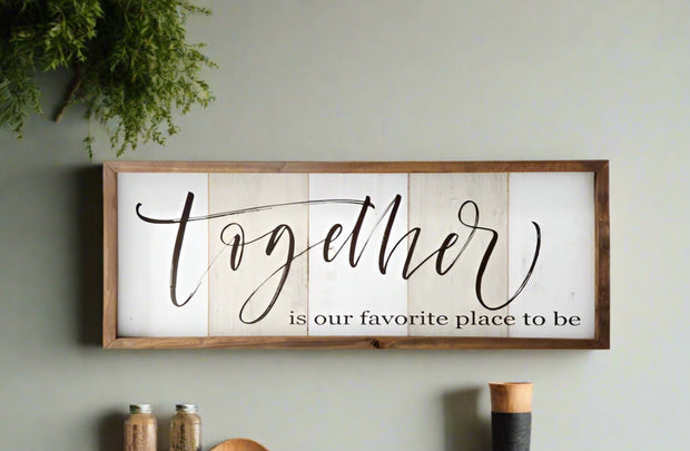 Rectangle Wall Decor, Amazing Script, White And Black - Home Décor & Things Are Us