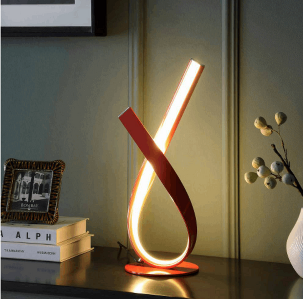 Ribboned Bow LED Accent Table Lamp - Home Décor & Things Are Us