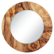 Round Beveled Mirror Reverse Printed Tempered Glass Art Mirror - Home Décor & Things Are Us