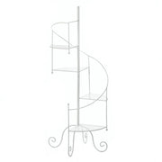 Spiral Showcase Plant Stand White - Home Décor & Things Are Us