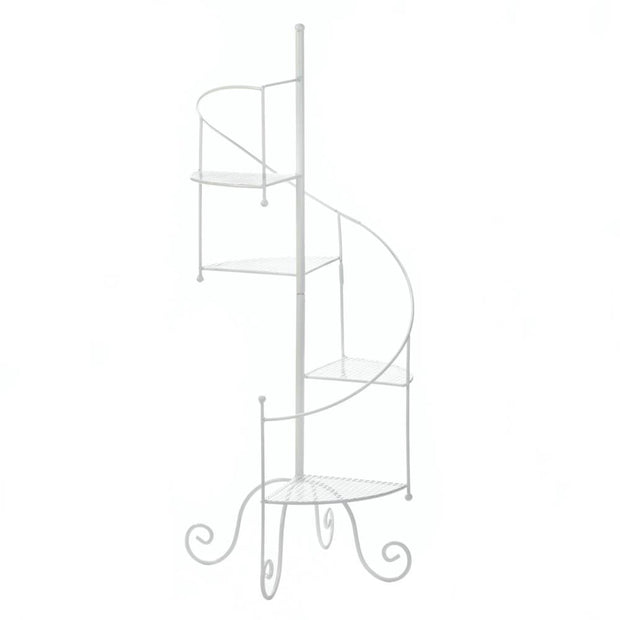 Spiral Showcase Plant Stand White - Home Décor & Things Are Us