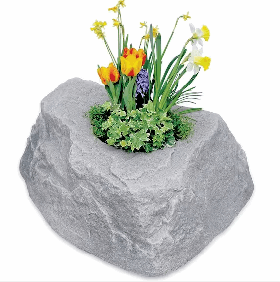 DekoRRa Artificial Planter Rock = Home Decor & Things Are Us