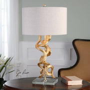 Twisted Vines Gold Table Lamp - Home Décor & Things Are Us