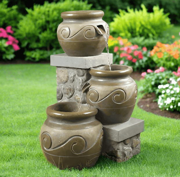 Venice Multi Pot Outdoor - Indoor Fountain - Home Décor & Things Are Us