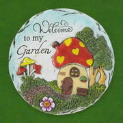 Welcome to My Garden Cement Stepping Stone - Home Décor & Things Are Us