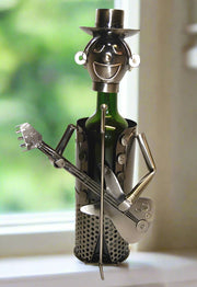 Wine Bottle Holder - Guitarist - Home Décor & Things Are Us