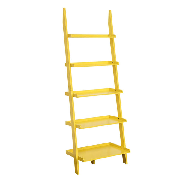 American Heritage Bookshelf Ladder, Yellow - Home Décor & Things Are Us