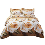 6 Piece Duvet Cover Set, Floral Bedding King& Queen size - Home Décor & Things Are Us