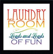 Laundry Room Inspirational Typography Art Print - Home Décor & Things Are Us