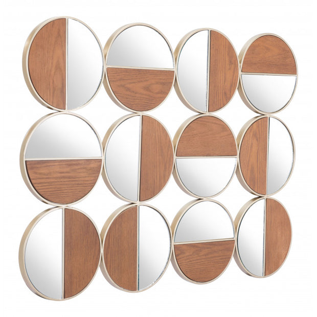 Round wall mirrors with various frames and styles, perfect for enhancing your home decor.