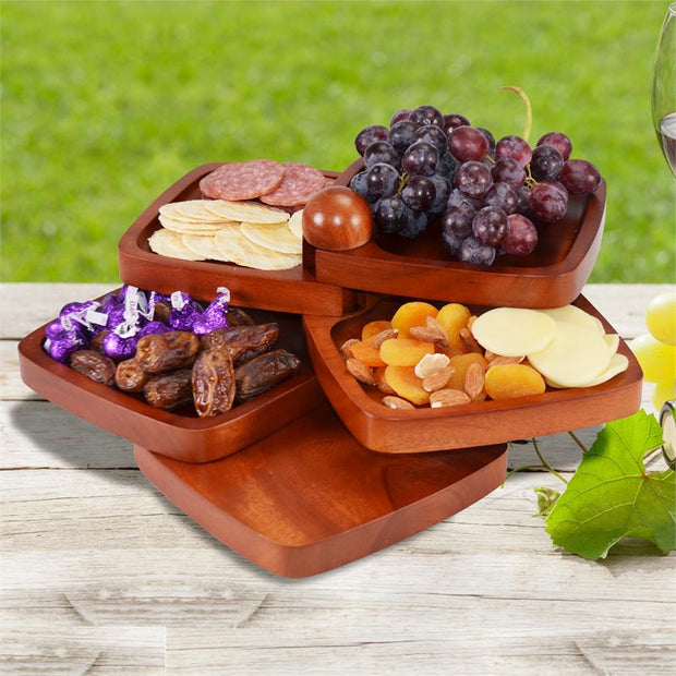 Mahogany Wood Appetizer & Hors d' oeuvre Board