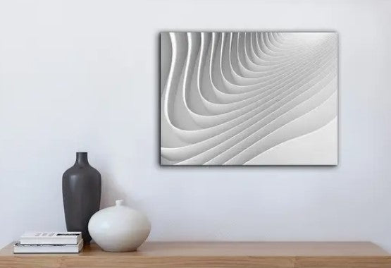 Waves Abstract Canvas Art - Home Décor & Things Are Us