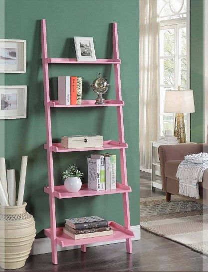 American Heritage Bookshelf Ladder, Pink - Home Décor & Things Are Us
