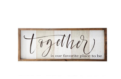 Rectangle Wall Decor, Amazing Script, White And Black - Home Décor & Things Are Us