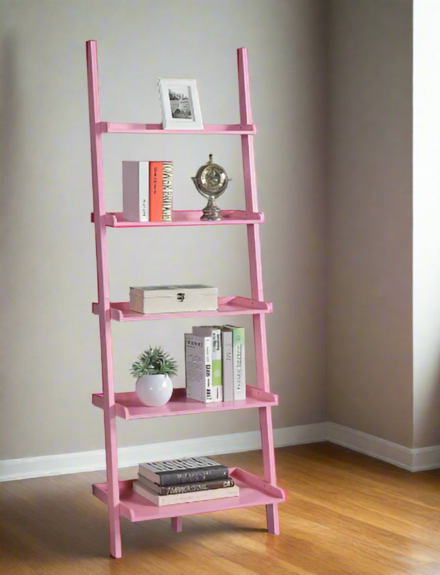 American Heritage Bookshelf Ladder, Pink - Home Décor & Things Are Us