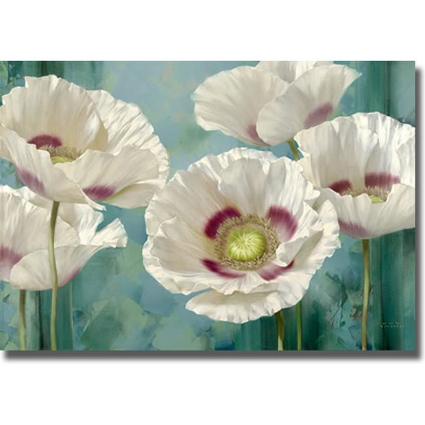 Tasmanian Poppies I by Igor Levashov Premium Stretched Canvas Wall Art - Home Décor & Things Are Us