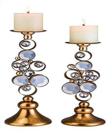 Gold Mahla Candle holder Set - Home Décor & Things Are Us