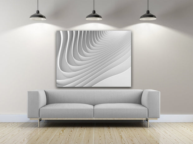 Waves Abstract Canvas Art - Home Décor & Things Are Us